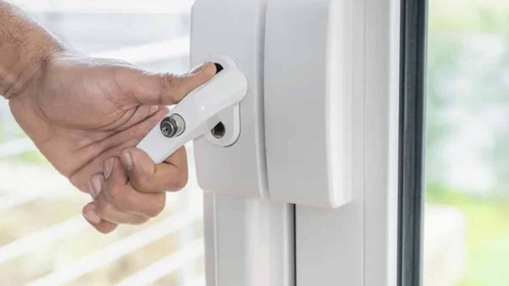 Haustürabschließen