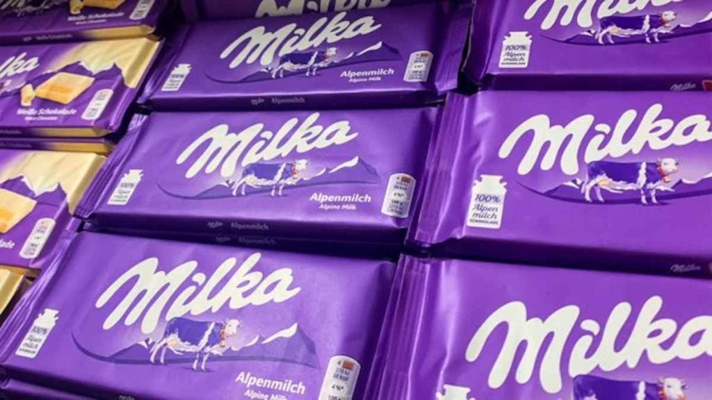 Umsatzrückgang Milka