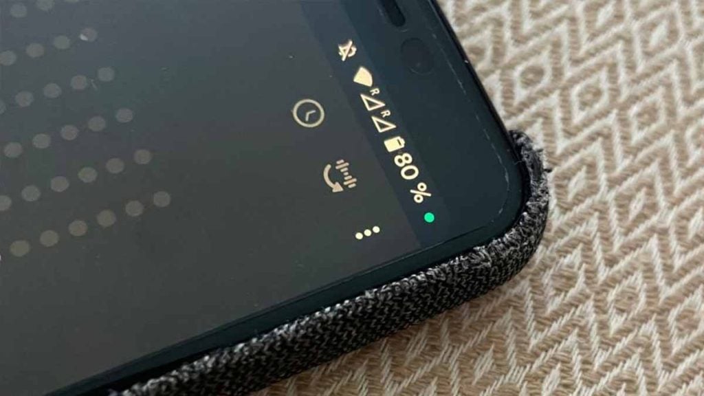 grüne Punkt Android